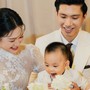 Con trai Đoàn Văn Hậu - Doãn Hải My biểu cảm cực đáng yêu trong ngày đặc biệt