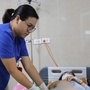 Phẫu thuật cứu sản phụ 45 tuổi bị vỡ u xơ tử cung hiếm gặp khi mang thai 29 tuần ở Ninh Bình