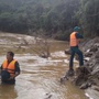 Nam công nhân bị lũ cuốn, một tuần sau bão Bualoi chưa tìm thấy