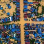 Hình ảnh Thái Nguyên ngập chìm trong biển nước khi lũ trên sông Cầu cao hơn đỉnh lũ lịch sử 1m