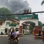 Cháy lớn tại Nhà máy Bia Hà Nội Habeco