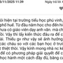 Trường thiếu giáo viên Tiếng Anh, phụ huynh lo con 'lấy đâu ra kiến thức để làm bài' thi học kỳ