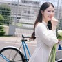 Diễm My diện áo dài trắng tinh khôi, nhan sắc 'gái một con' gây ngỡ ngàng