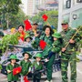 Mầm non VSK Thăng Long ươm mầm tình yêu nước từ những trải nghiệm đầu đời