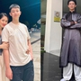 Chiều cao ở tuổi 12 gây ngạc nhiên của con trai Lê Phương - Quách Ngọc Ngoan