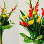 Bí quyết cắm hoa lay ơn đỏ đẹp và lâu tàn để trưng bàn thờ để cầu may
