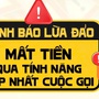 Cảnh báo thủ đoạn lừa đảo bằng tính năng hợp nhất cuộc gọi