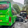 Tai nạn liên hoàn trên tuyến đường huyết mạch ở Sa Pa gây ùn tắc kéo dài