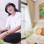 Hoa hậu Ngọc Hân vác bụng bầu tự trang trí căn hộ xinh xắn, đúng chất 'chữa lành'