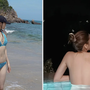 Kỳ Duyên tiếp tục khoe body nóng bỏng với bikini 'kén' da