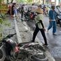 Vụ ô tô tông hàng loạt xe máy trên phố Trần Đại Nghĩa: 1 nạn nhân tử vong