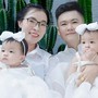 Vượt mọi rào cản đến với nhau, hai cô gái hạnh phúc đón cặp song sinh thiên thần