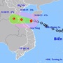 Áp thấp mạnh lên thành bão số 6 hướng vào miền Trung