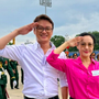 Hai biên tập viên VTV đọc thuyết minh trong lễ diễu binh, diễu hành A80 là ai?