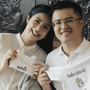 Hoa hậu Ngọc Hân cùng chồng và mẹ đẻ kỷ niệm tháng cuối thai kỳ