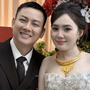 Đám cưới miền Tây của Hoài Lâm, cô dâu đeo vàng trĩu cổ