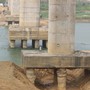 Cận cảnh quá trình sửa chữa trụ cầu Sông Lô ở Phú Thọ