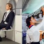 Lý do tiếp viên hàng không luôn ngồi lên bàn tay mình khi máy bay cất, hạ cánh