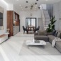 Ý tưởng trang trí phòng khách nhà ống 5m có cầu thang