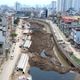 Hà Nội: Hiện trạng ngổn ngang tại dự án thoát nước nghìn tỷ kênh dẫn nước La Khê