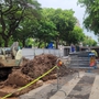 Cận cảnh công trường thoát nước xuyên tâm giữa lòng Hà Nội, 'chạy nước rút' để giảm ngập khu vực cận phố cổ
