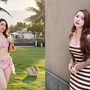 Diện bikini nóng bỏng chào hè, 'cá sấu chúa' Quỳnh Nga gây sốt mạng xã hội
