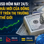 Tỷ giá USD hôm nay 24/5: Động thái mới của đồng Đô la Mỹ trên thị trường tiền tệ thế giới