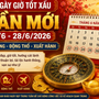 Xem ngày giờ tuần mới 22/6 - 28/6/2026: Những ngày đẹp để khai trương, động thổ, xuất hành đón tài lộc