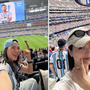 Hai nghệ sĩ Việt gây sốt khi sang Mỹ xem World Cup