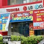 Hàng loạt siêu thị điện máy giảm giá tới 50% các sản phẩm tivi trong mùa World Cup