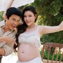 Thúy Diễm báo tin vui ở tháng thứ 7 thai kỳ