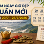 Xem ngày giờ tuần mới từ 20/7 - 26/7/2026 chọn đúng giờ đẹp để khai trương, xuất hành thuận lợi và tài lộc