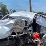 Tai nạn giao thông nghiêm trọng ở Huế khiến nam tài xế tử vong, ô tô biến dạng