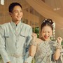 Phương Mỹ Chi e ấp trong 'đám cưới' với diễn viên Bảo Định