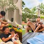 3 con nhà Cường Đô la tình cảm bên nhau trong ngày nghỉ lễ