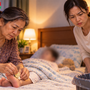 Cháu nội bị sốt, tôi làm điều từng làm khi nuôi con rồi nằm cả đêm suy nghĩ sau phản ứng của con dâu