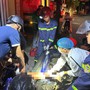 Giải cứu cô gái bị cần số găm vào chân sau tai nạn giao thông ở Huế
