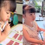 Clip con gái Hoa hậu Đỗ Mỹ Linh học bài gây chú ý